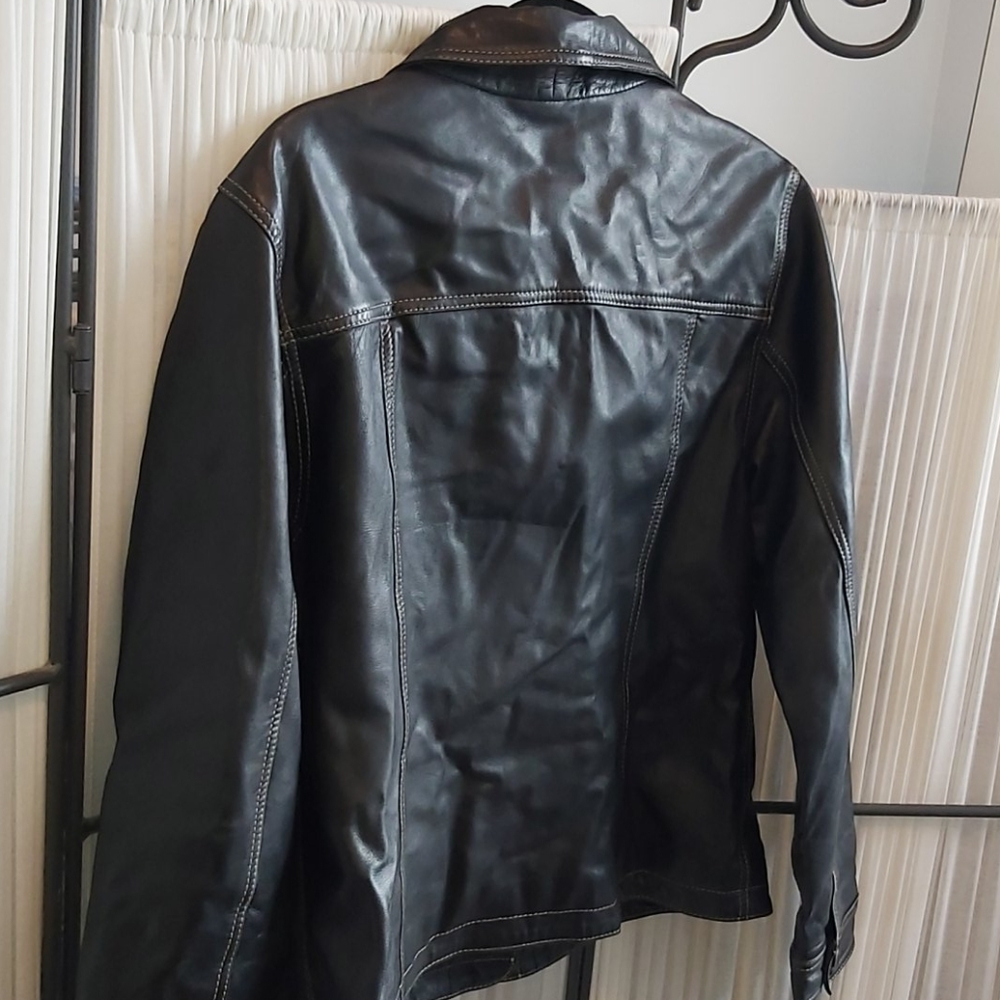 GAP Leather Jacket - Picture 5 of 7